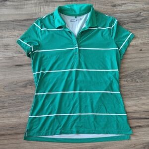 EUC Striped Nike Golf Polo